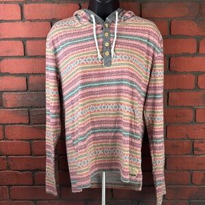 Free Nature‎ Hoodie Woman Medium Henley